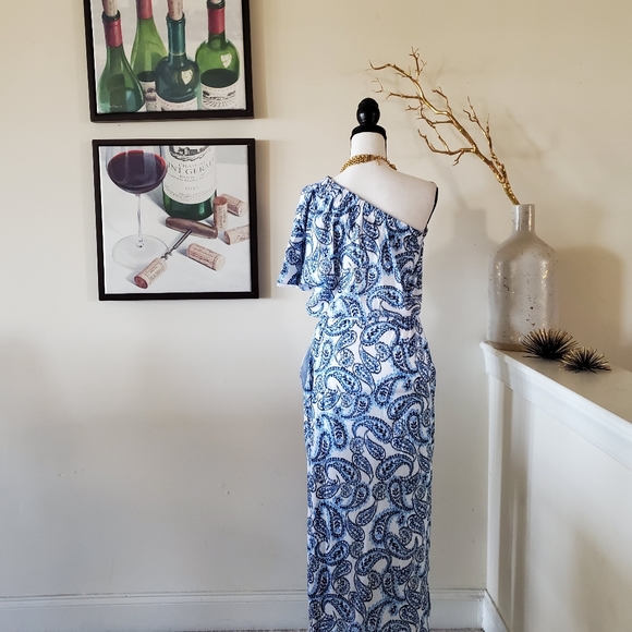 Ralph Lauren 💯Cotton One Shoulder Dress - Picture 10 of 14